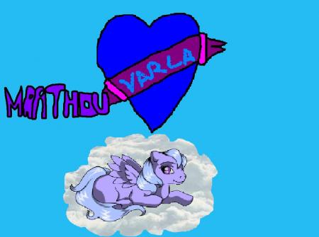 voila ma varla sur son petit nuage...